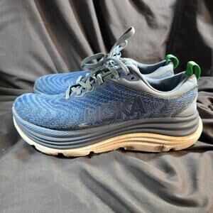 Hoka One One Gaviota 5 Shoes Mens 9D Downpour Thunder Cloud Max Cushion Running